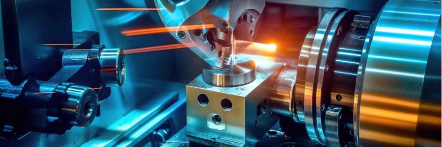 Photo mechanical cutting of sheet metal on cnc laser cutting machine